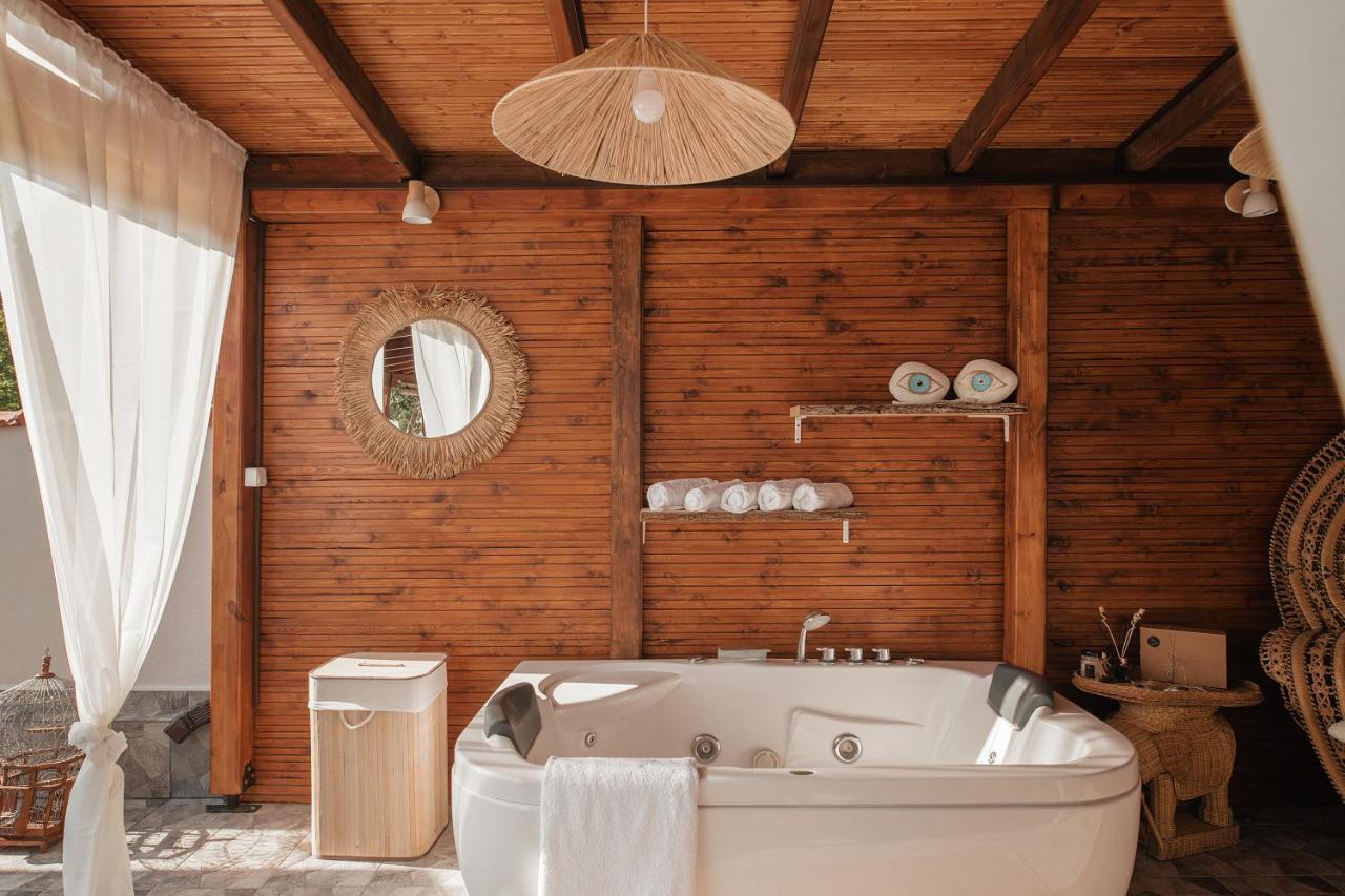 Wood House "Private Spa" Vergia Luaran gambar